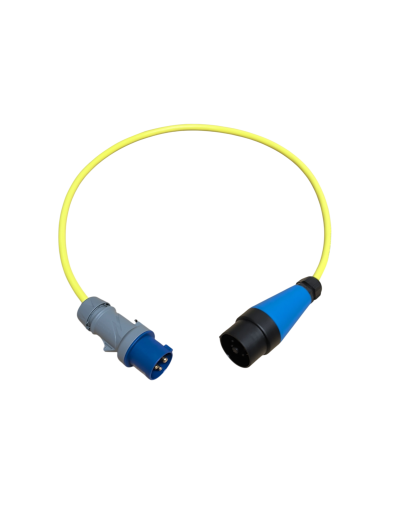 PowAirBox II Anschlussleitung 4 Meter, H07BQ-F 3 x 2,5 mm2 Gelb, mit CEE-Stecker