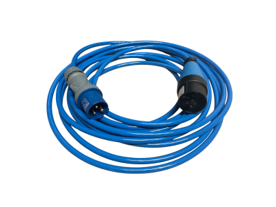 PowAirBox II Anschlussleitung 4 Meter, H07BQ-F 3 x 2,5 mm2 Blau, mit CEE-Stecker