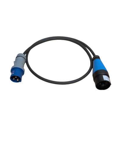 PowAirBox II Anschlussleitung 10 Meter, H07RN-F 3 x 2,5 mm2 Schwarz, mit CEE-Stecker