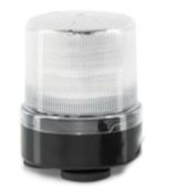 Hänsch Comet LED, Lichtfarbe blau/gelb (umschaltbar), Klare Haube, Festmontage, Keine Kabelausführung, Analoge Ansteuerung, Absenkung über Signalleitung (K2), FÜ über Signalleitung (+/-),